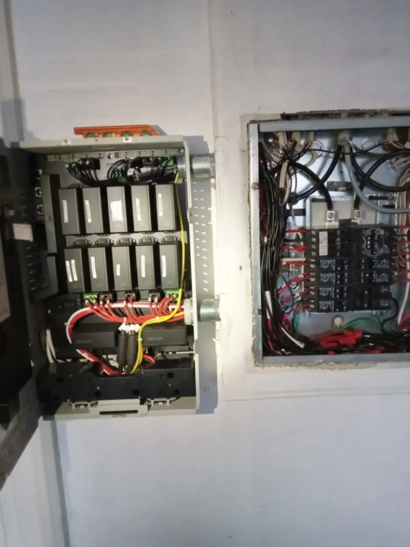 Electrical panel upgrade completed for Carbon Monoxide Detector Installation in Madison